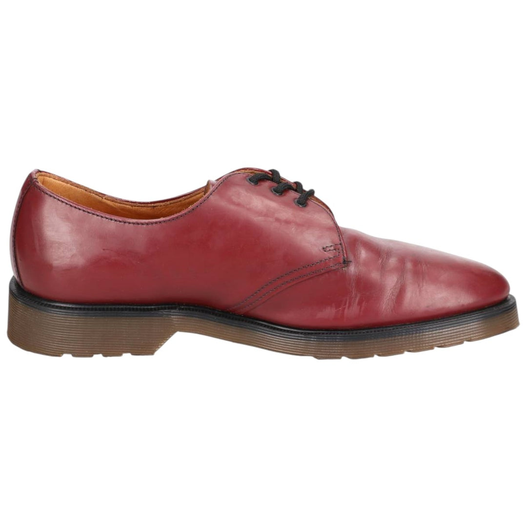 Dr. Martens Export Quality 3-Eye Shoes, Made in the UK, Size 8 Men's 27.0cm unclear burgundy type Vintage Second Hand