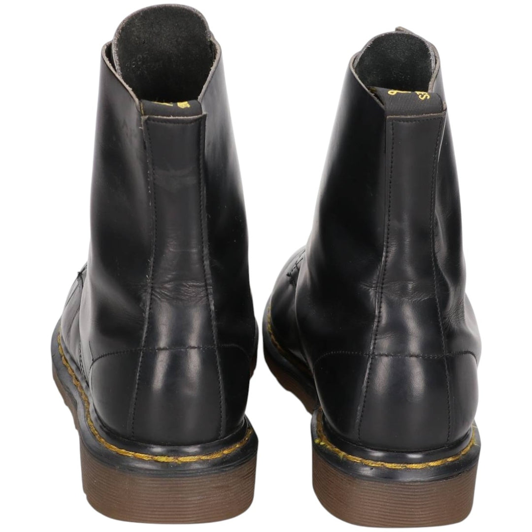 Dr. Martens 7-Eye Boots, Made in England, Size 7 Men's 26.0cm unclear black type Vintage Second Hand