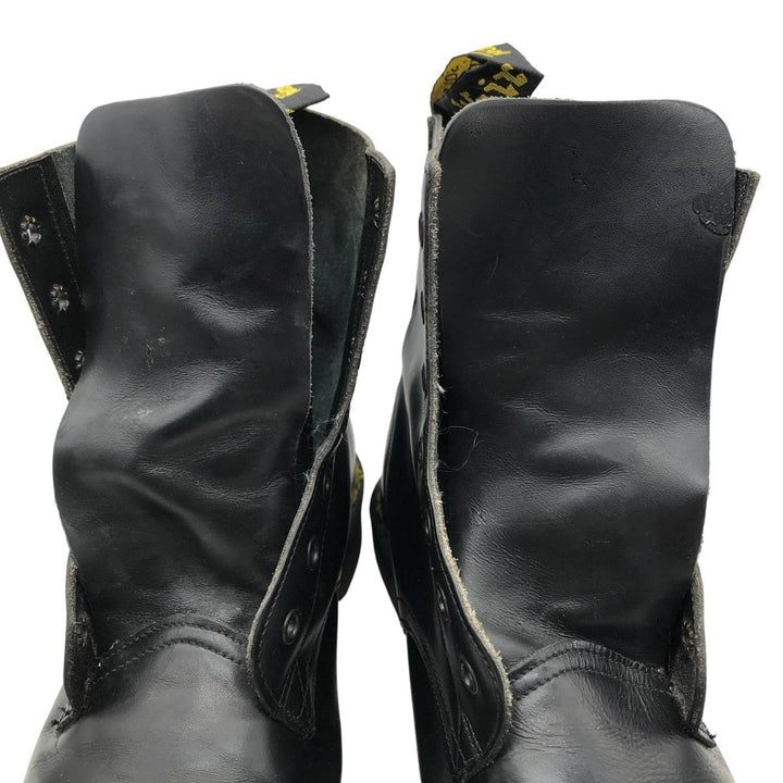 Dr. Martens 7-Eye Boots, Made in England, Size 7 Men's 26.0cm unclear black type Vintage Second Hand