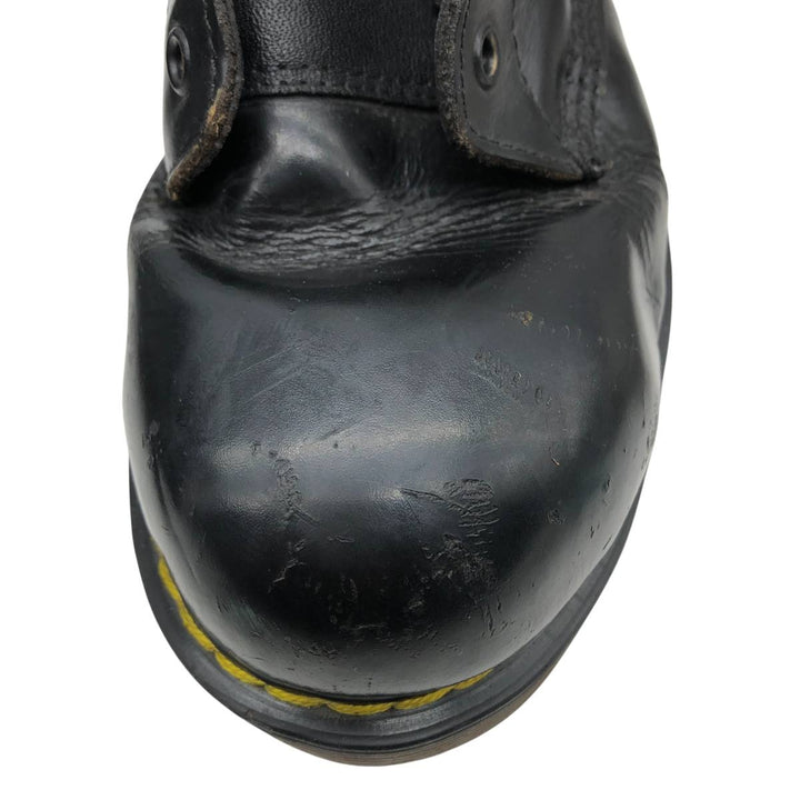 Dr. Martens THE ORIGNAL 11-hole boots, made in England. Women's 24.5cm genuine leather black type Vintage Second Hand
