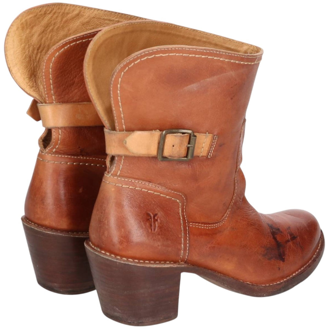 Frye Short Boots 8 B Women's 25.0cm unclear brown type Vintage Second Hand