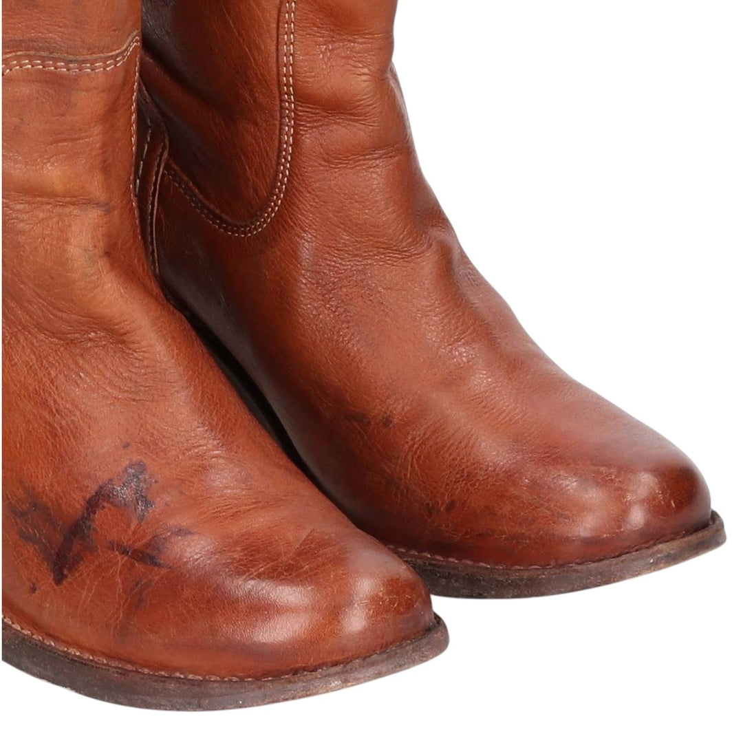 Frye Short Boots 8 B Women's 25.0cm unclear brown type Vintage Second Hand