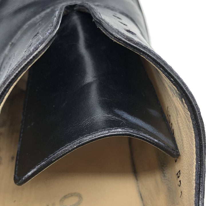 Salvatore Ferragamo straight-tip shoes, made in Italy Men's 26.5cm unclear black type Vintage Second Hand