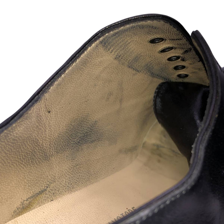 Salvatore Ferragamo straight-tip shoes, made in Italy Men's 26.5cm unclear black type Vintage Second Hand