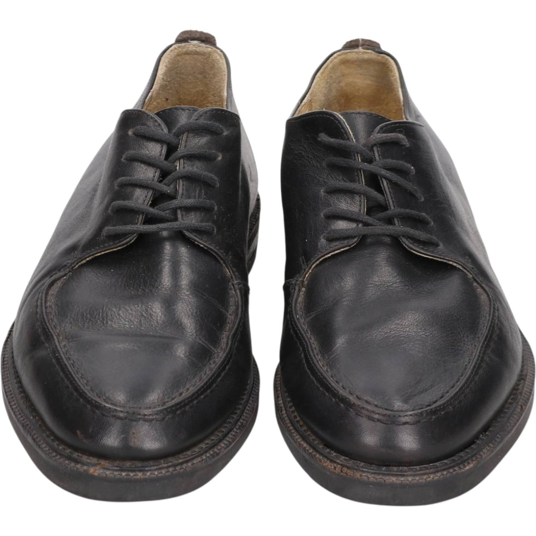 Kenneth Cole U-tip shoes, made in Italy, size 7 1/2 Men's 25.5cm genuine leather black type Vintage Second Hand