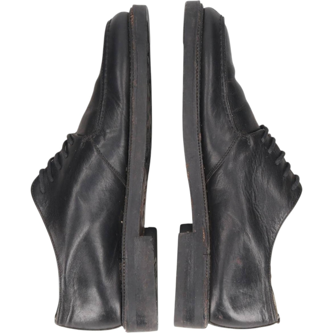 Kenneth Cole U-tip shoes, made in Italy, size 7 1/2 Men's 25.5cm genuine leather black type Vintage Second Hand