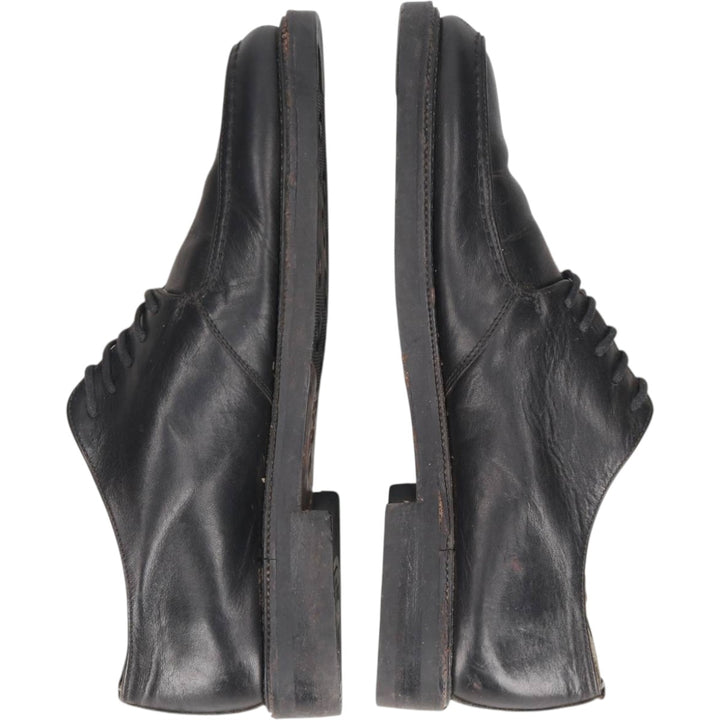 Kenneth Cole U-tip shoes, made in Italy, size 7 1/2 Men's 25.5cm genuine leather black type Vintage Second Hand