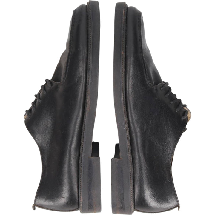 Kenneth Cole U-tip shoes, made in Italy, size 7 1/2 Men's 25.5cm genuine leather black type Vintage Second Hand