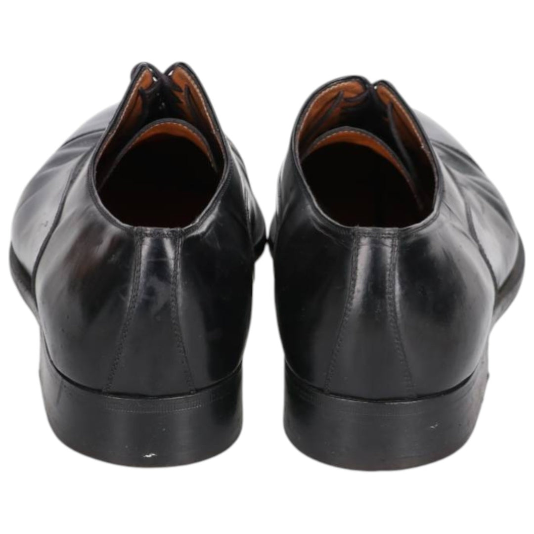 Salvatore Ferragamo straight-tip shoes, made in Italy Men's 26.5cm unclear black type Vintage Second Hand
