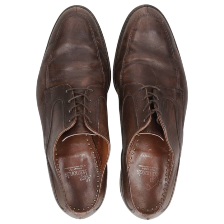 Allen Edmonds Montgomery U-Tip Shoes, Made in USA Men's 27.0cm genuine leather brown type Vintage Second Hand