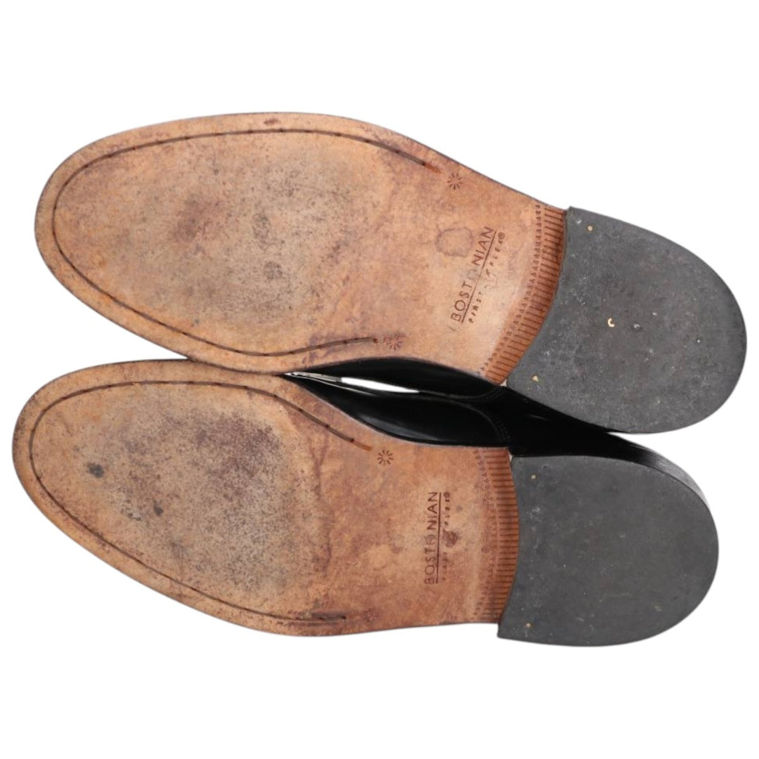 Bostonian Classics Straight Tip Shoes, Size 7M Women's 24.0cm genuine leather black type Vintage Second Hand