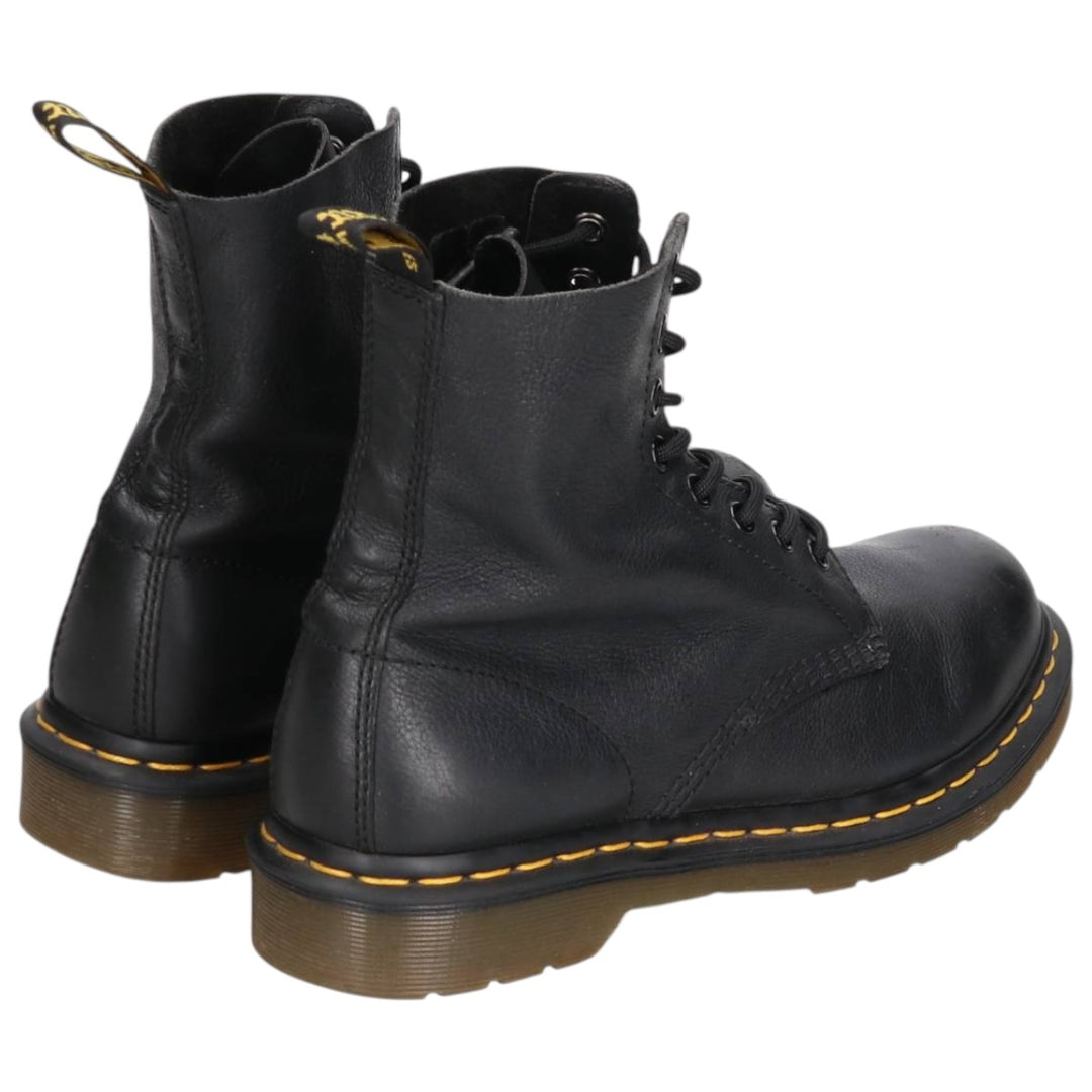 Dr. Martens Pascal 8-Eye Boots 6 Women's 25.0cm unclear black type Vintage Second Hand