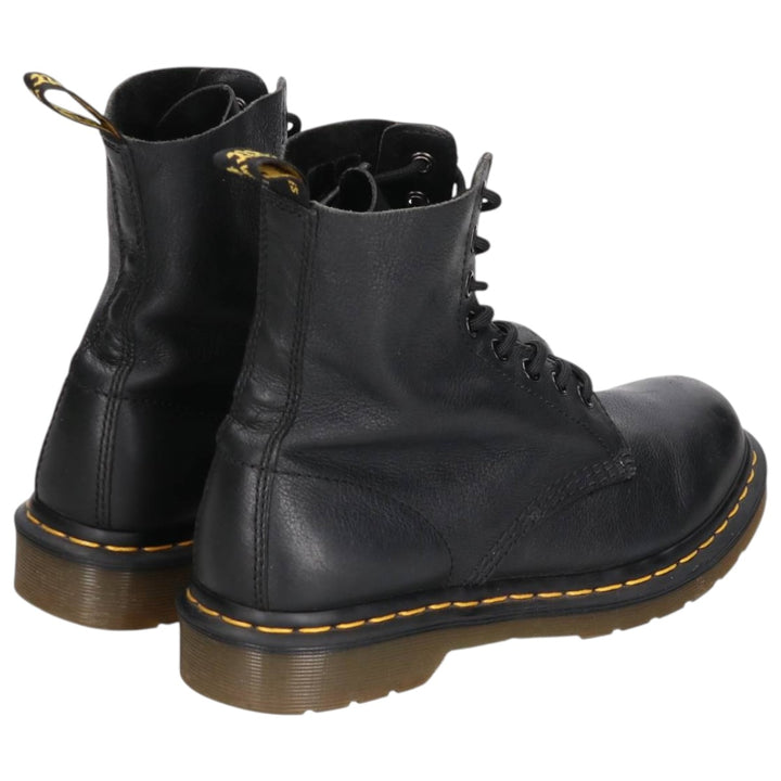 Dr. Martens Pascal 8-Eye Boots 6 Women's 25.0cm unclear black type Vintage Second Hand