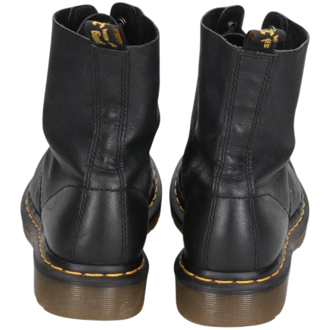 Dr. Martens Pascal 8-Eye Boots 6 Women's 25.0cm unclear black type Vintage Second Hand