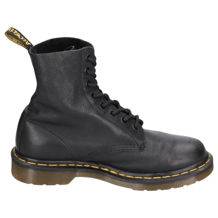 Dr. Martens Pascal 8-Eye Boots 6 Women's 25.0cm unclear black type Vintage Second Hand