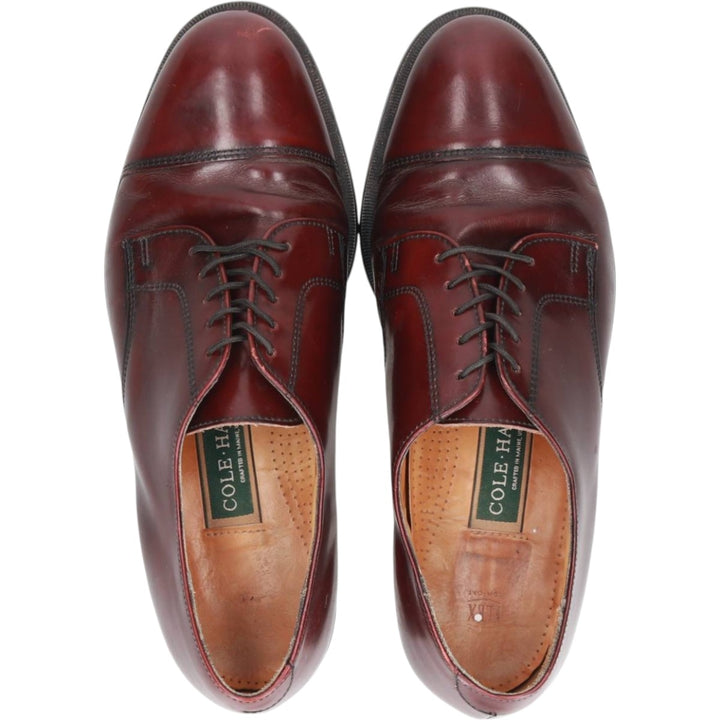 Cole Haan straight tip shoes made in the USA Men's 28.5cm unclear burgundy type Vintage Second Hand