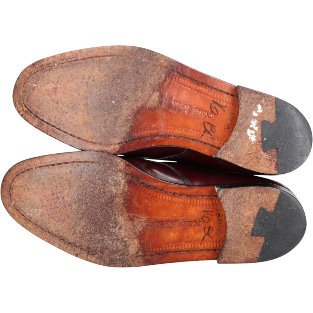Cole Haan straight tip shoes made in the USA Men's 28.5cm unclear burgundy type Vintage Second Hand