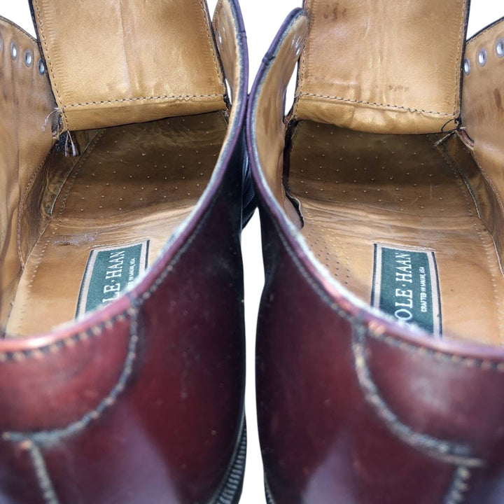 Cole Haan straight tip shoes made in the USA Men's 28.5cm unclear burgundy type Vintage Second Hand
