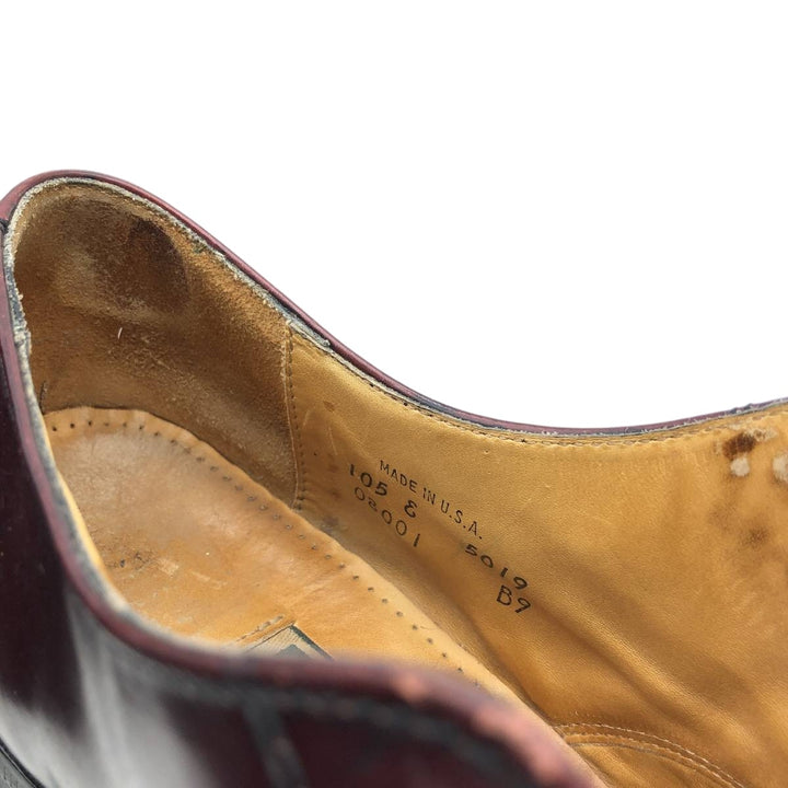 Cole Haan straight tip shoes made in the USA Men's 28.5cm unclear burgundy type Vintage Second Hand