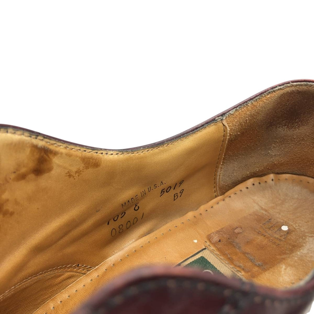 Cole Haan straight tip shoes made in the USA Men's 28.5cm unclear burgundy type Vintage Second Hand