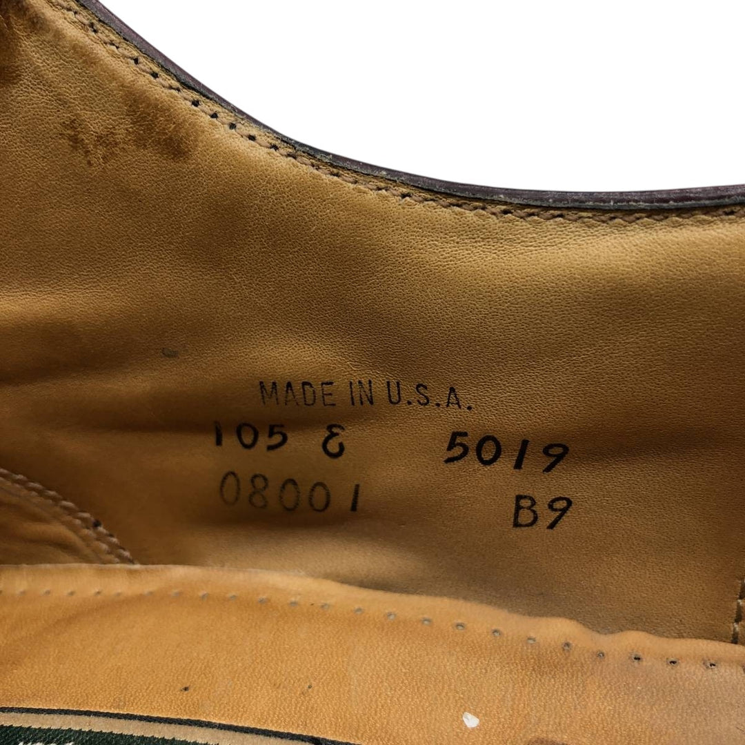 Cole Haan straight tip shoes made in the USA Men's 28.5cm unclear burgundy type Vintage Second Hand