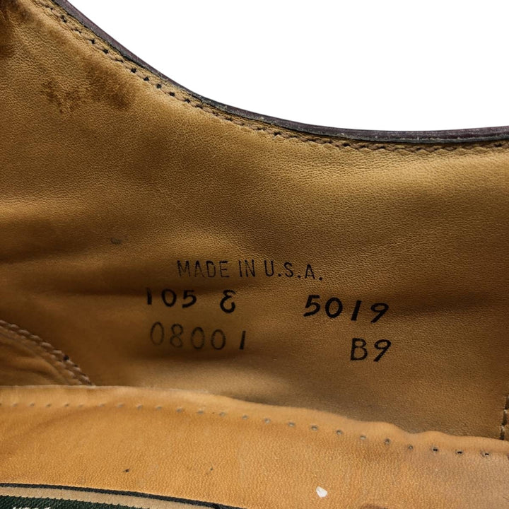 Cole Haan straight tip shoes made in the USA Men's 28.5cm unclear burgundy type Vintage Second Hand