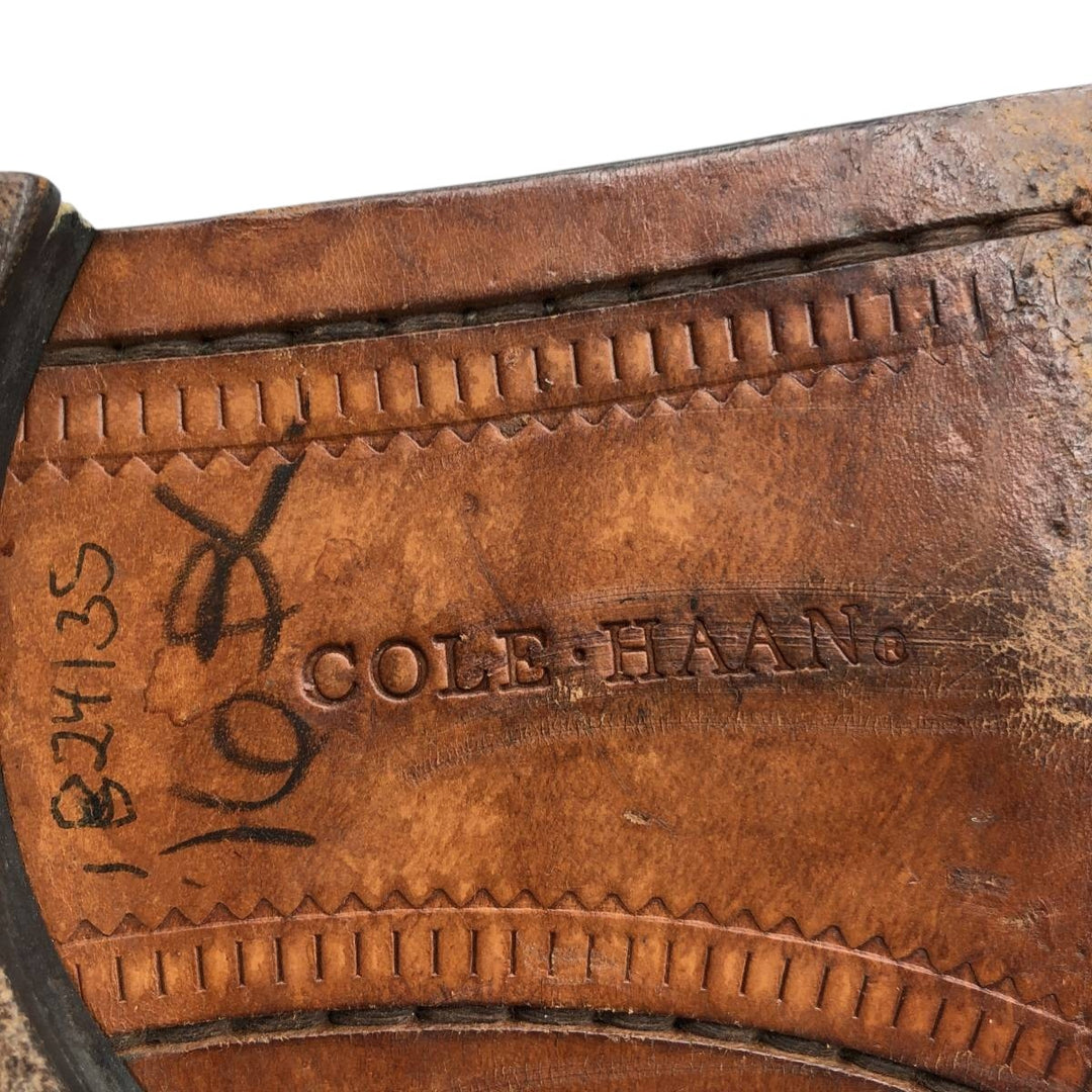 Cole Haan straight tip shoes made in the USA Men's 28.5cm unclear burgundy type Vintage Second Hand