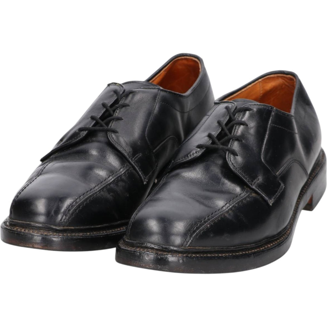 Allen Edmonds Hillcrest Swirl Mocha Leather Shoes, Size 10, Made in USA Men's 28.0cm unclear black type Vintage Second Hand
