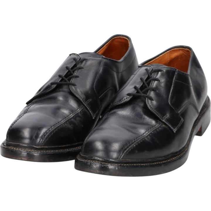 Allen Edmonds Hillcrest Swirl Mocha Leather Shoes, Size 10, Made in USA Men's 28.0cm unclear black type Vintage Second Hand