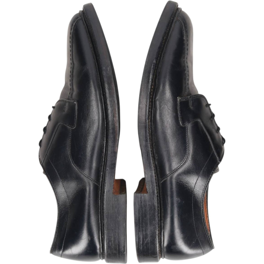 Allen Edmonds Hillcrest Swirl Mocha Leather Shoes, Size 10, Made in USA Men's 28.0cm unclear black type Vintage Second Hand
