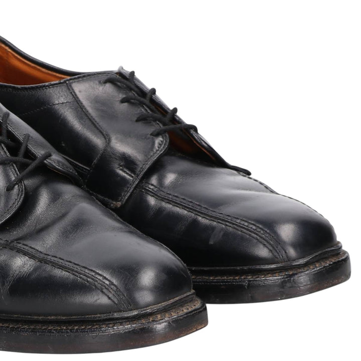 Allen Edmonds Hillcrest Swirl Mocha Leather Shoes, Size 10, Made in USA Men's 28.0cm unclear black type Vintage Second Hand