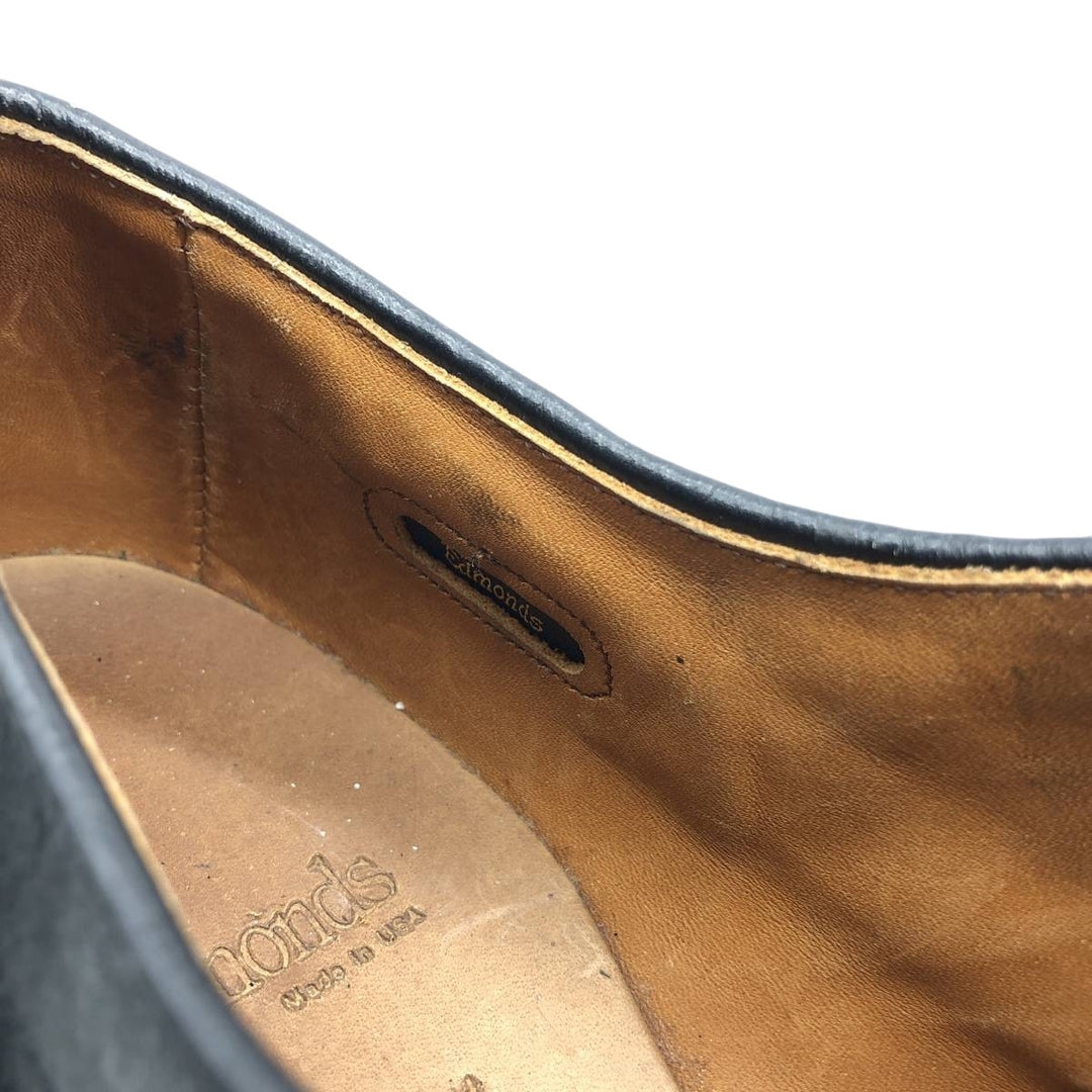 Allen Edmonds Hillcrest Swirl Mocha Leather Shoes, Size 10, Made in USA Men's 28.0cm unclear black type Vintage Second Hand
