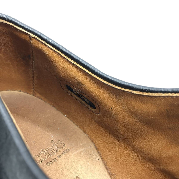 Allen Edmonds Hillcrest Swirl Mocha Leather Shoes, Size 10, Made in USA Men's 28.0cm unclear black type Vintage Second Hand