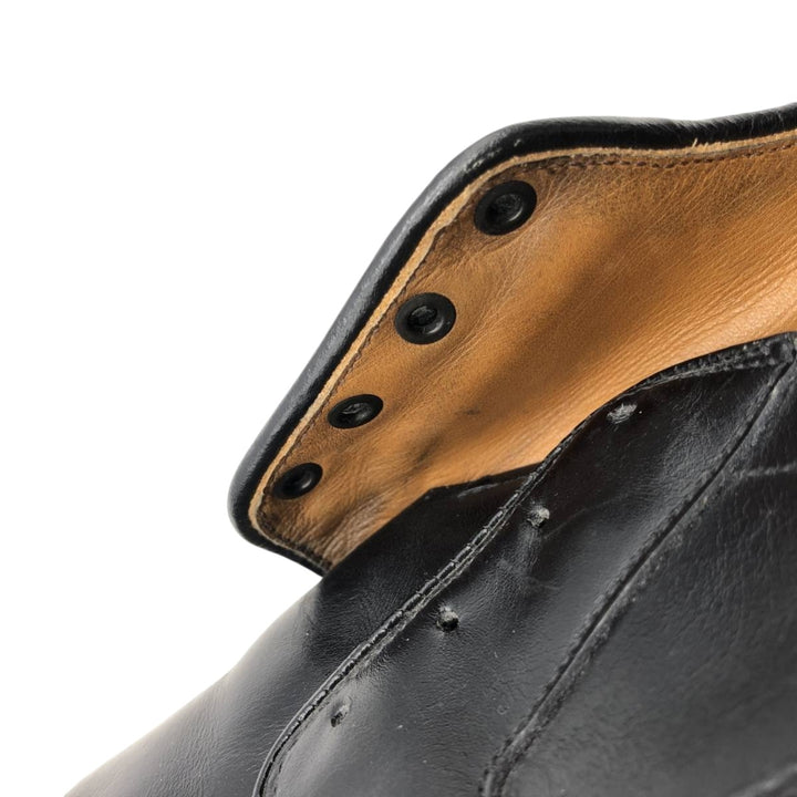 Allen Edmonds Hillcrest Swirl Mocha Leather Shoes, Size 10, Made in USA Men's 28.0cm unclear black type Vintage Second Hand
