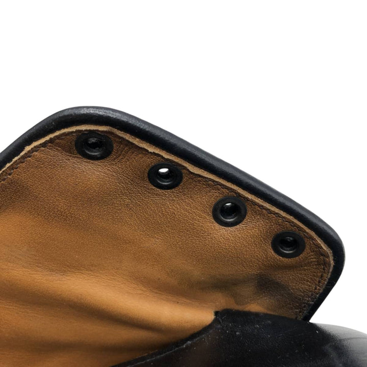 Allen Edmonds Hillcrest Swirl Mocha Leather Shoes, Size 10, Made in USA Men's 28.0cm unclear black type Vintage Second Hand