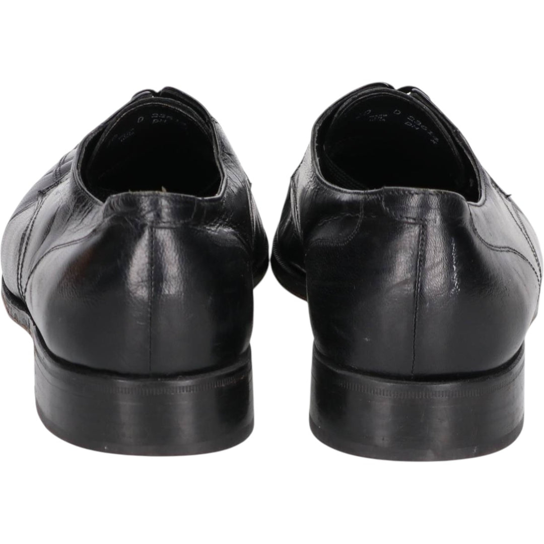 Florsheim Square Toe U-Tip Shoes 10D Men's 28.0cm unclear black type Vintage Second Hand