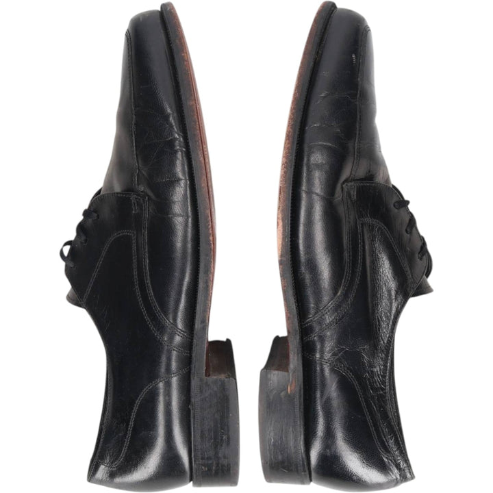 Florsheim Square Toe U-Tip Shoes 10D Men's 28.0cm unclear black type Vintage Second Hand
