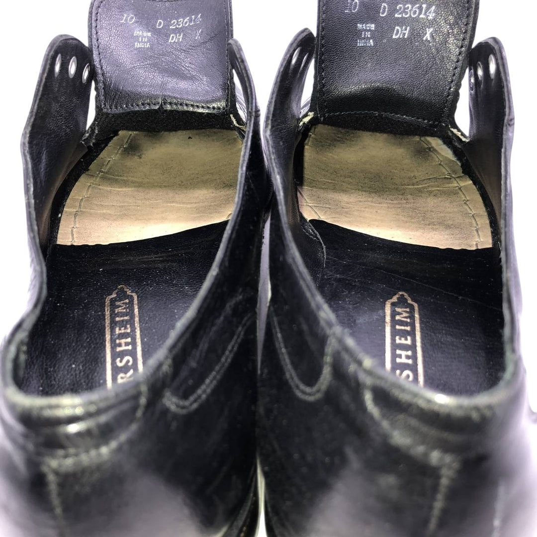 Florsheim Square Toe U-Tip Shoes 10D Men's 28.0cm unclear black type Vintage Second Hand