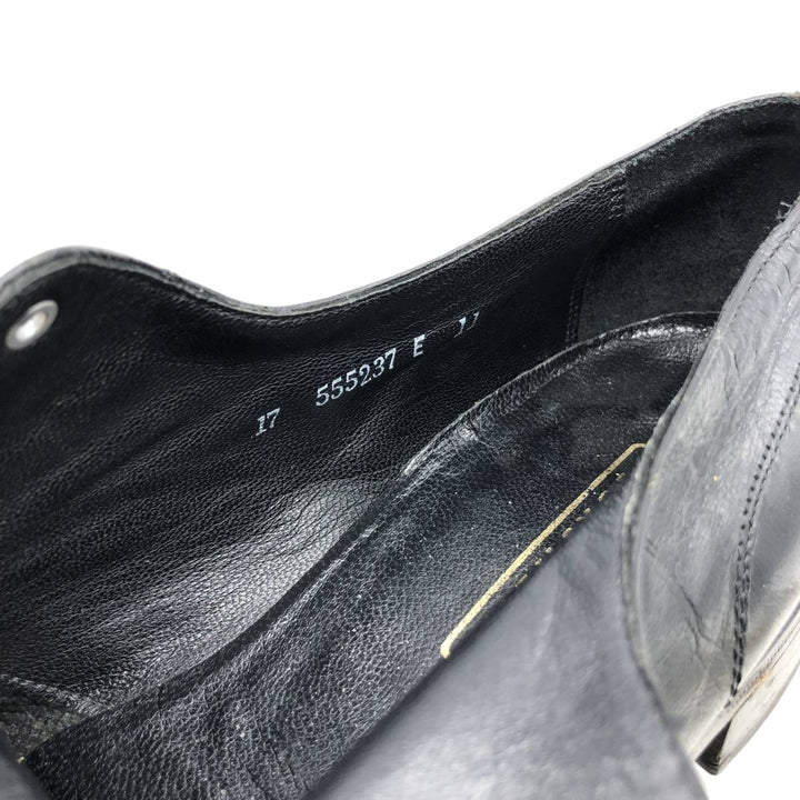 Florsheim Square Toe U-Tip Shoes 10D Men's 28.0cm unclear black type Vintage Second Hand