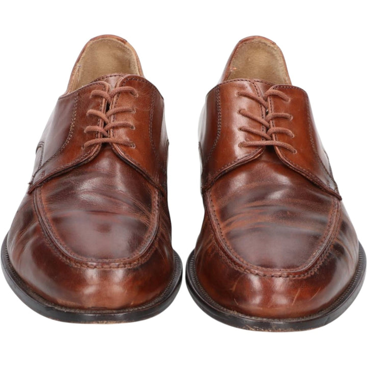 MERCANTI FIORENTINI U-tip shoes, made in Italy, size 8M Men's 27.5cm unclear brown type Vintage Second Hand