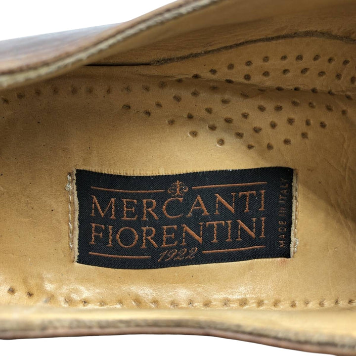 MERCANTI FIORENTINI U-tip shoes, made in Italy, size 8M Men's 27.5cm unclear brown type Vintage Second Hand