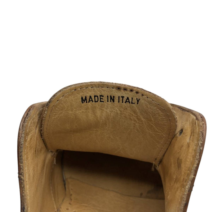 MERCANTI FIORENTINI U-tip shoes, made in Italy, size 8M Men's 27.5cm unclear brown type Vintage Second Hand