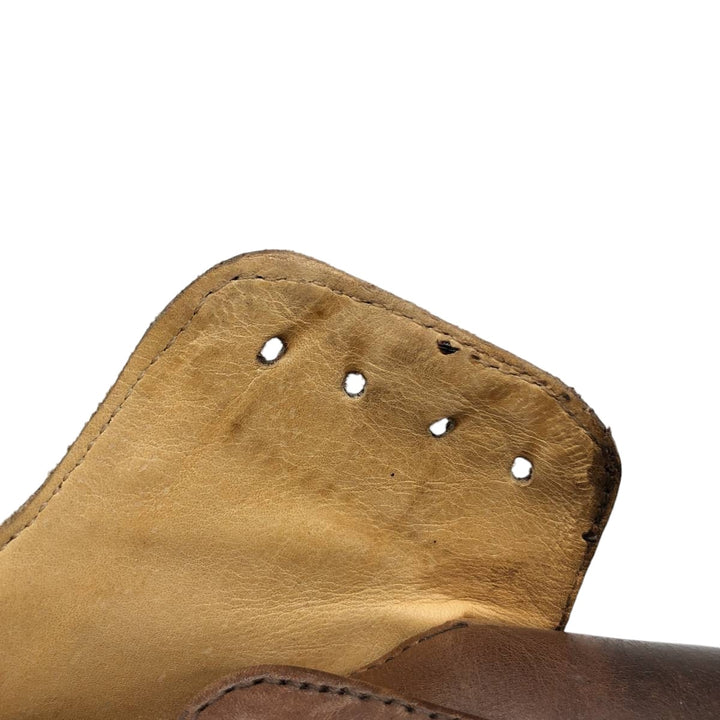 MERCANTI FIORENTINI U-tip shoes, made in Italy, size 8M Men's 27.5cm unclear brown type Vintage Second Hand