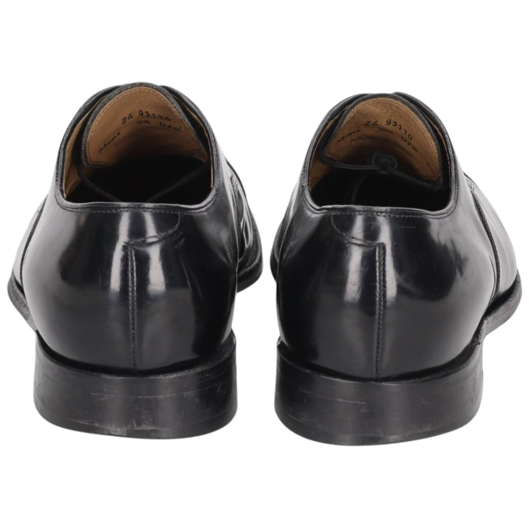 Johnston & Murphy straight-tip shoes, size 9 1/2, dark blue. Men's 27.5cm unclear black type Vintage Second Hand