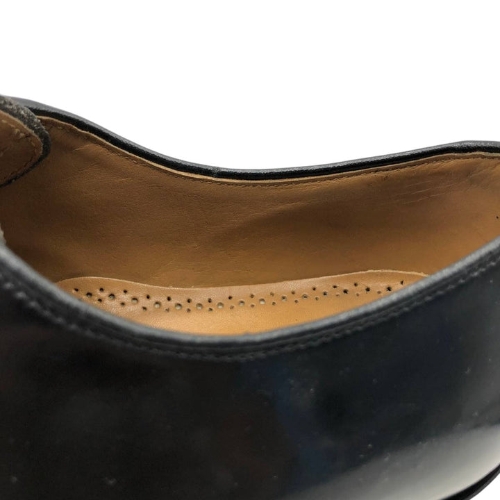 Johnston & Murphy straight-tip shoes, size 9 1/2, dark blue. Men's 27.5cm unclear black type Vintage Second Hand