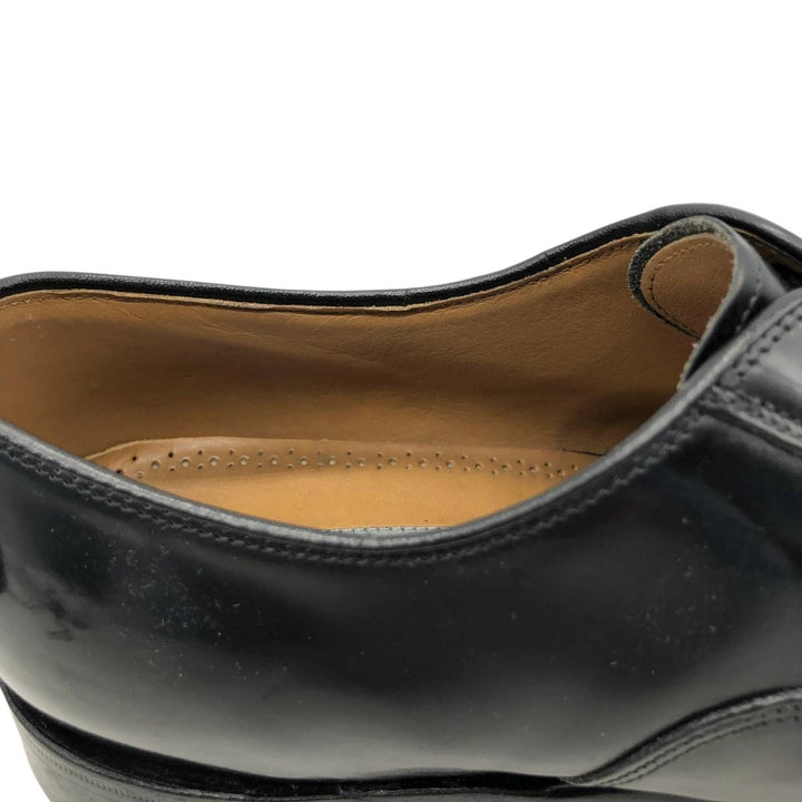Johnston & Murphy straight-tip shoes, size 9 1/2, dark blue. Men's 27.5cm unclear black type Vintage Second Hand