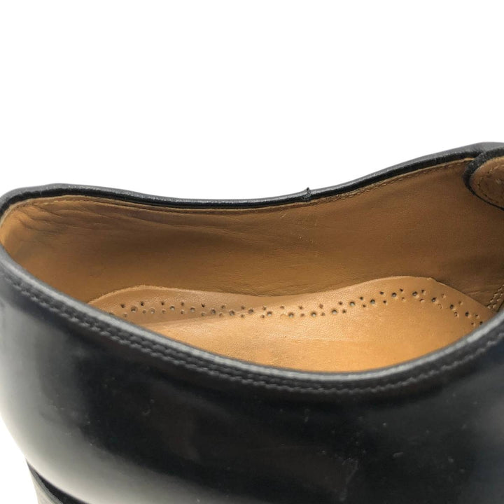 Johnston & Murphy straight-tip shoes, size 9 1/2, dark blue. Men's 27.5cm unclear black type Vintage Second Hand