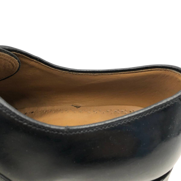 Johnston & Murphy straight-tip shoes, size 9 1/2, dark blue. Men's 27.5cm unclear black type Vintage Second Hand