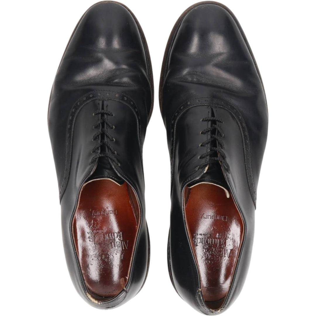 Allen Edmonds Danbury plain toe shoes, made in the USA, size 9 1/2C Men's 27.5cm unclear black type Vintage Second Hand