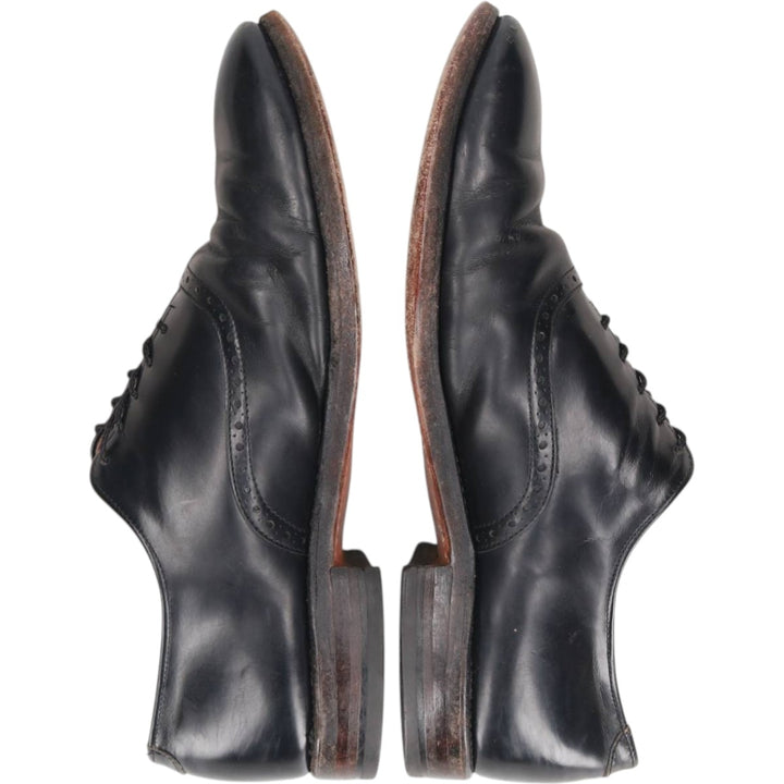 Allen Edmonds Danbury plain toe shoes, made in the USA, size 9 1/2C Men's 27.5cm unclear black type Vintage Second Hand